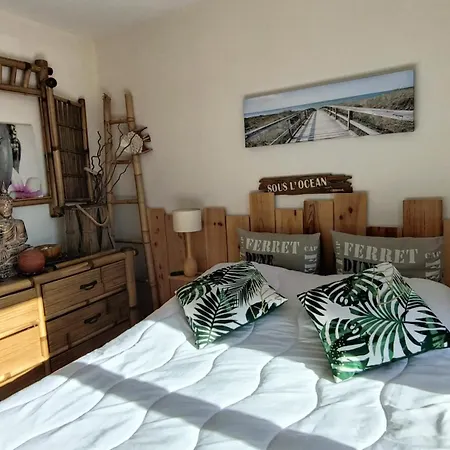 Tatil Evi La Maison Des Bois Flottes A 7 Minutes A Pied De La Plage Lanton