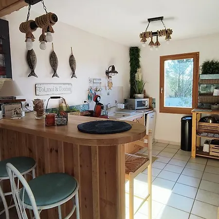 La Maison Des Bois Flottes A 7 Minutes A Pied De La Plage * Lanton